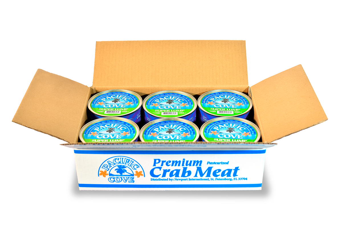 Premium Super Lump, 1 Pound Can (6 Cans/Case) – Newport