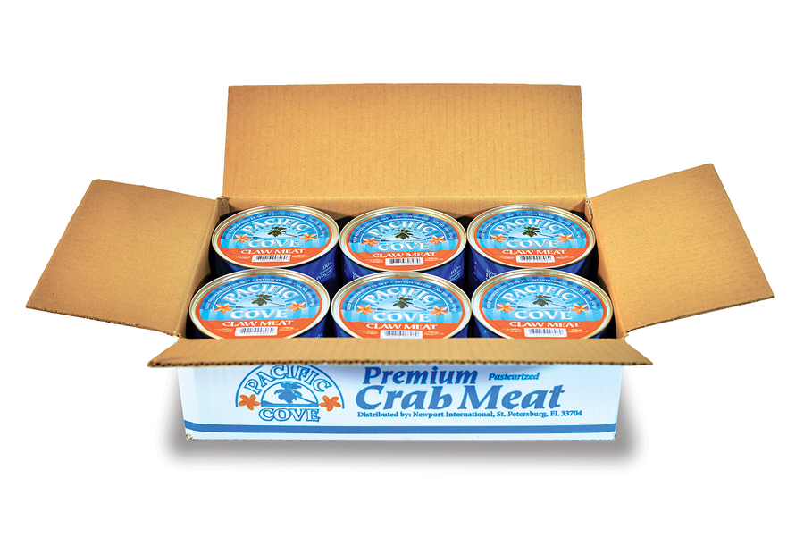 Premium Claw Meat, 1 Pound Can (6 Cans/Case)