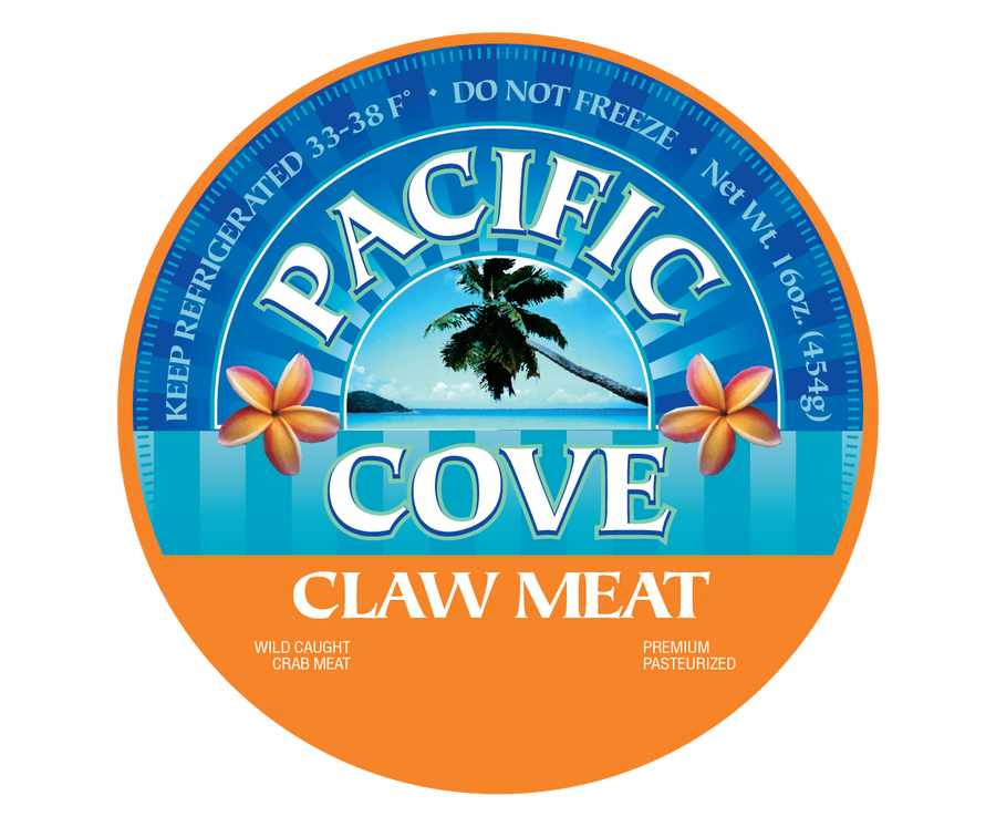 Premium Claw Meat, 1 Pound Can (6 Cans/Case)